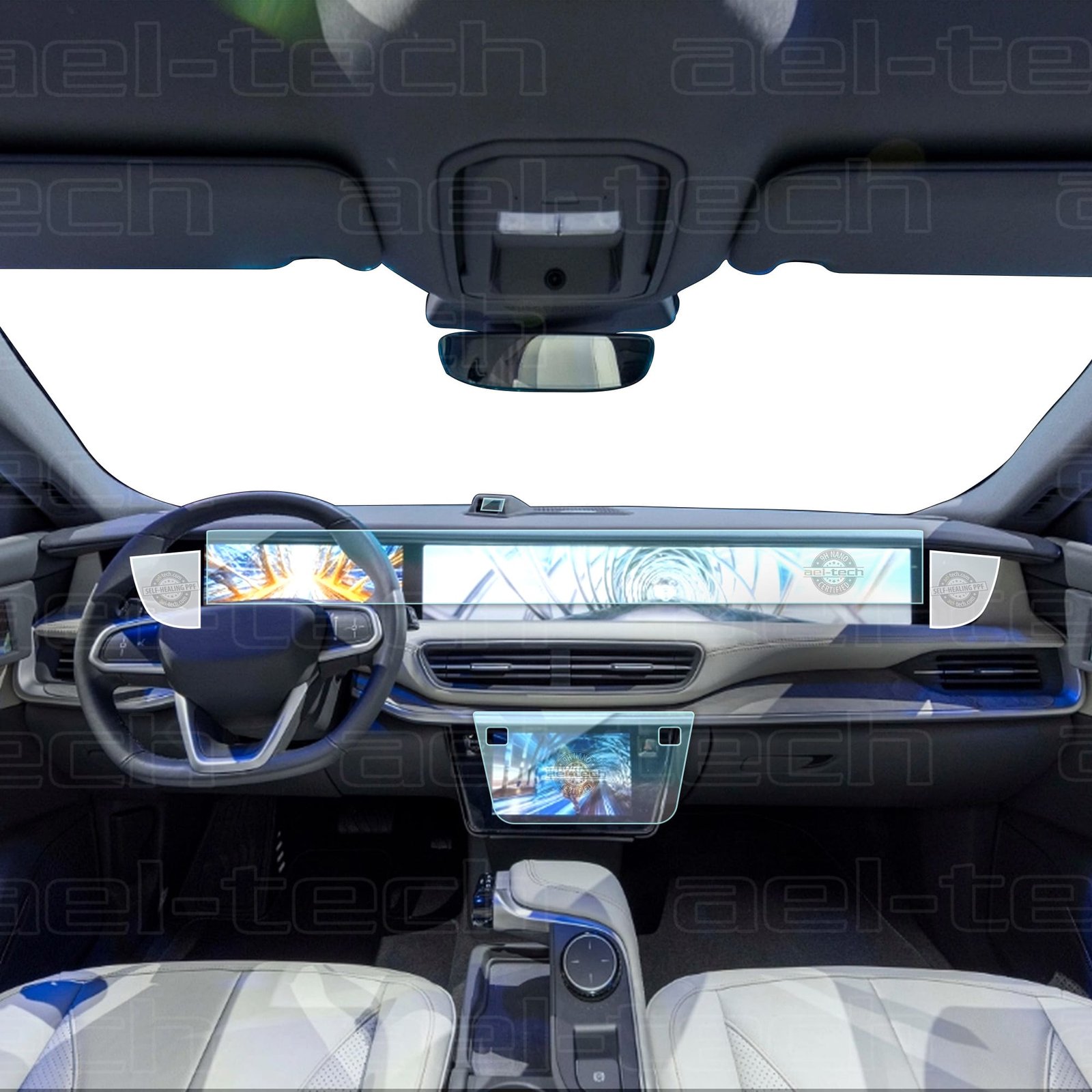 Togg T10F/T10X İç Merkezi Kontrol Ekranı 9h Nano MAT Ekran Koruyucu 2025